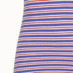 King Louie Lily Surf Stripe Baja Blue - La Vie en Rose Damesmode