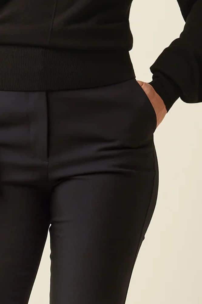 King Louie Livia Pants Marple Black - La Vie en Rose Damesmode