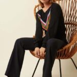 King Louie Livia Pants Marple Black - La Vie en Rose Damesmode