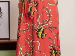 King Louie Lola Button Skirt Orne - La Vie en Rose Damesmode