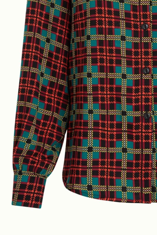 King Louie Maisie Blouse Duna - La Vie en Rose Damesmode