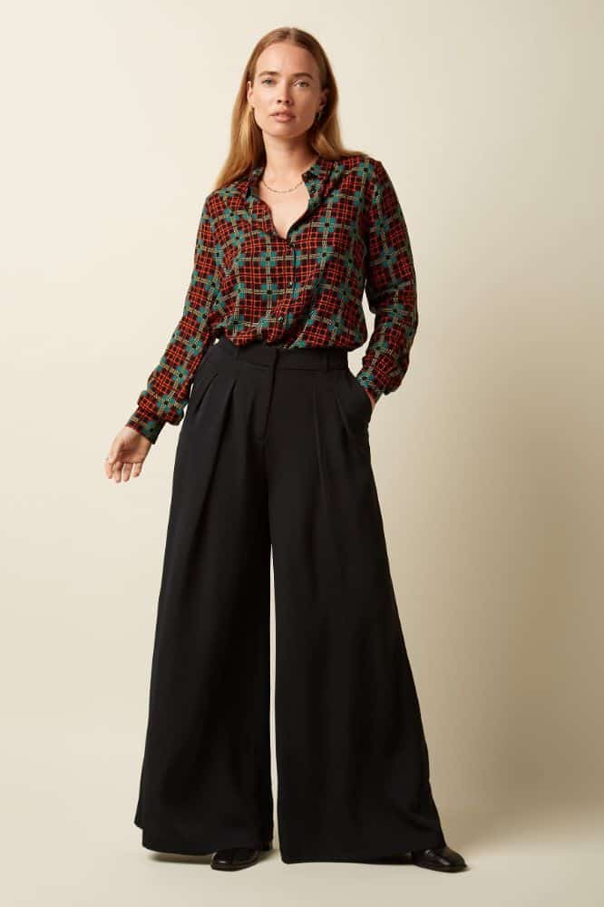 King Louie Maisie Blouse Duna - La Vie en Rose Damesmode