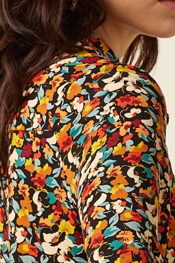 King Louie Maisie Blouse Mauve - La Vie en Rose Damesmode