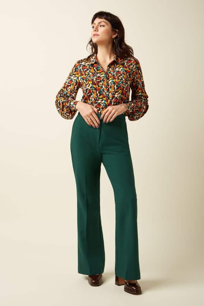 King Louie Maisie Blouse Mauve - La Vie en Rose Damesmode