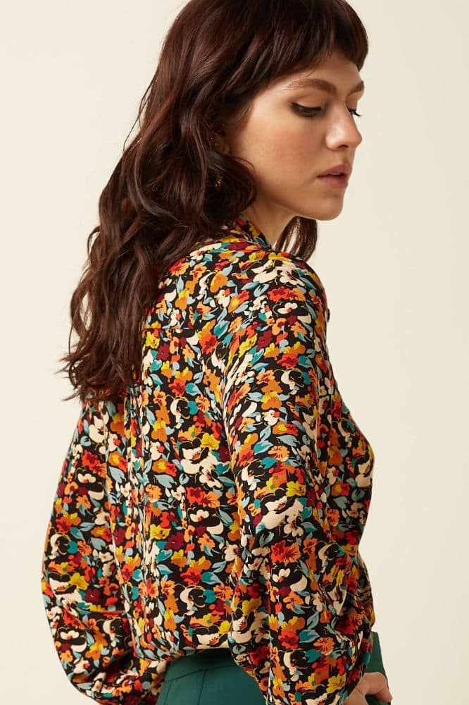 King Louie Maisie Blouse Mauve - La Vie en Rose Damesmode