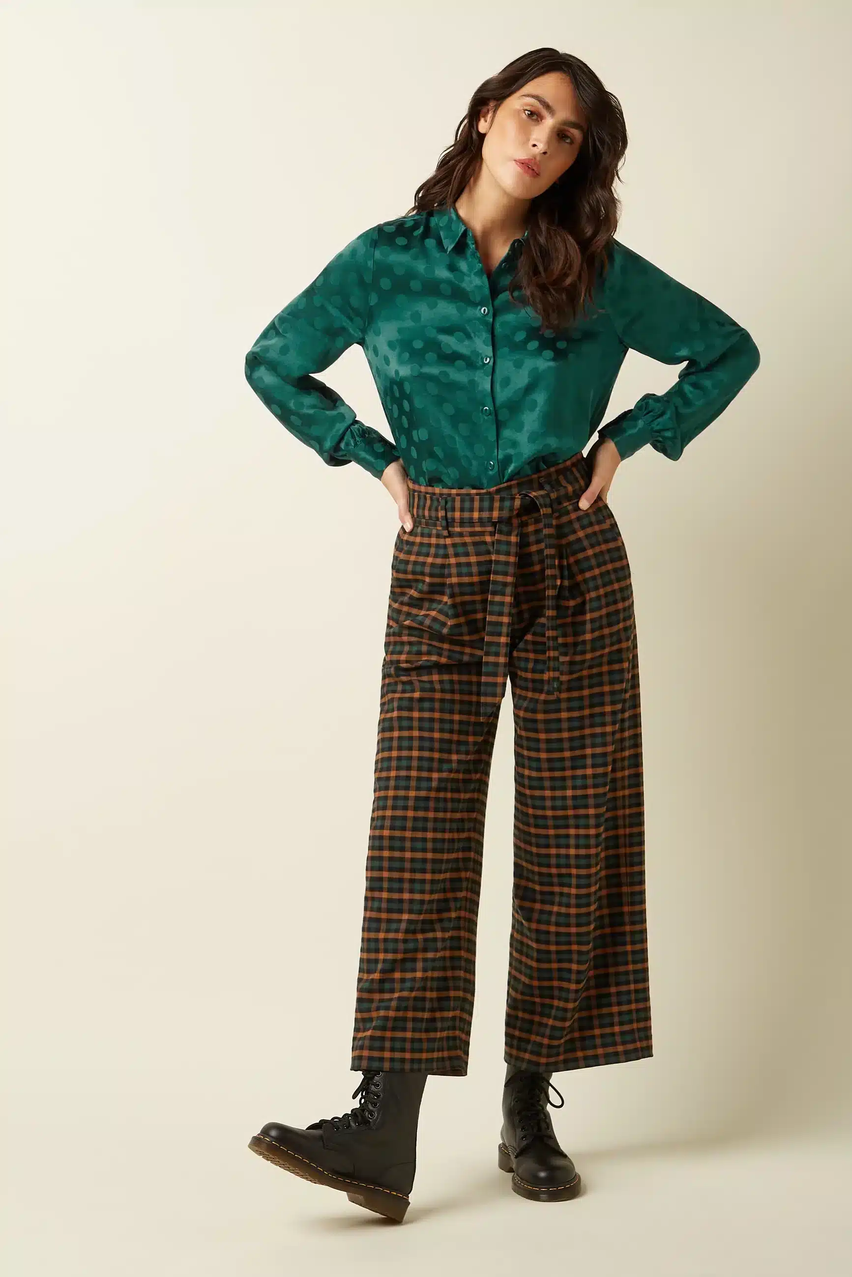 King Louie Maisie Blouse Mimi Peridot Green 10055207 (1)