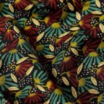 King Louie Maisie Blouse Mirth Jersey Rhubarb Red - La Vie en Rose Damesmode