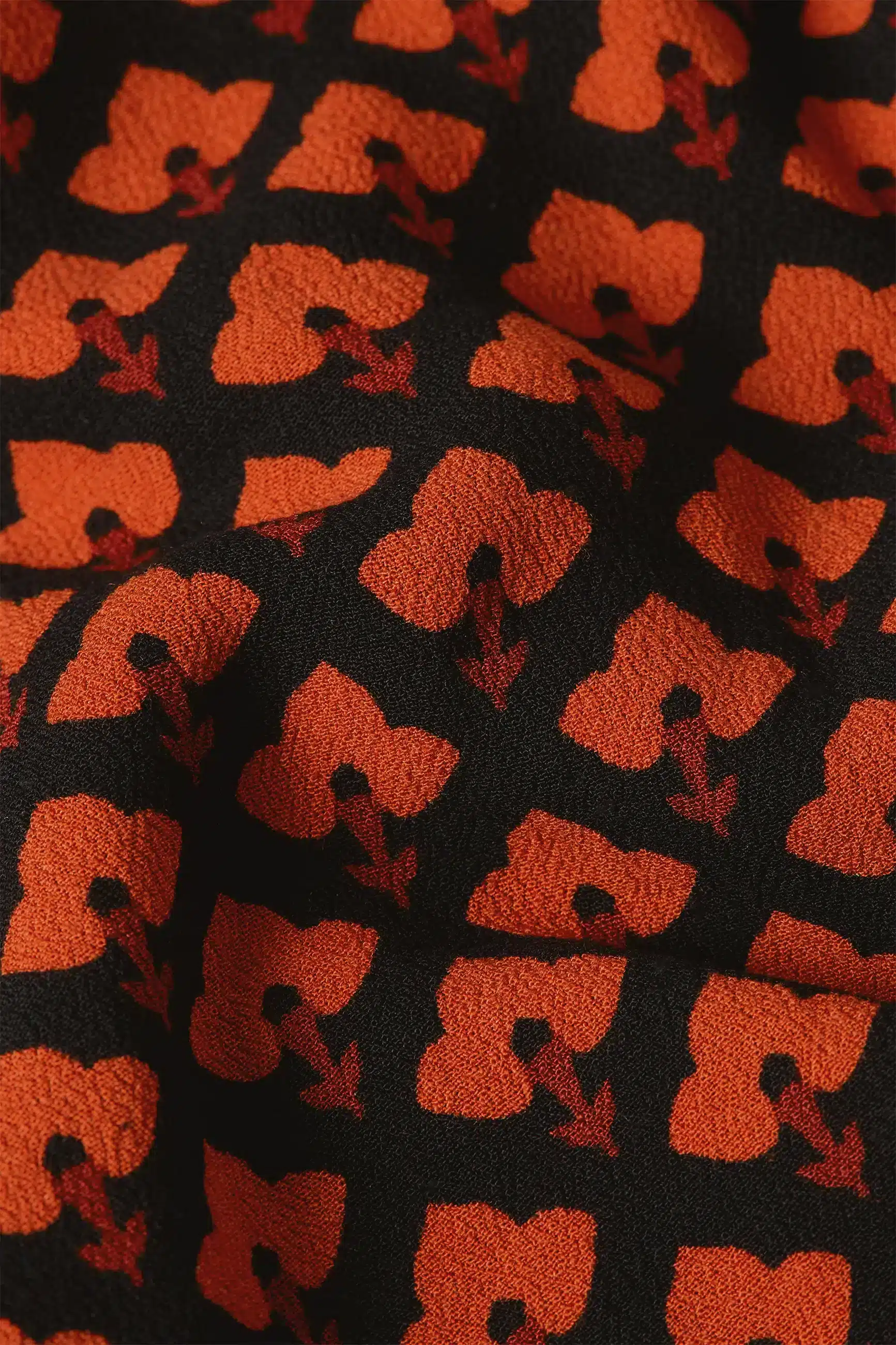 King Louie Maisie Blouse Moire Black