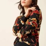 King Louie Maisie Blouse Neve Black - La Vie en Rose Damesmode