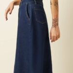 King Louie Marie Skirt Onyx Denim - La Vie en Rose Damesmode (1)