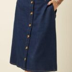 King Louie Marie Skirt Onyx Denim - La Vie en Rose Damesmode (1)