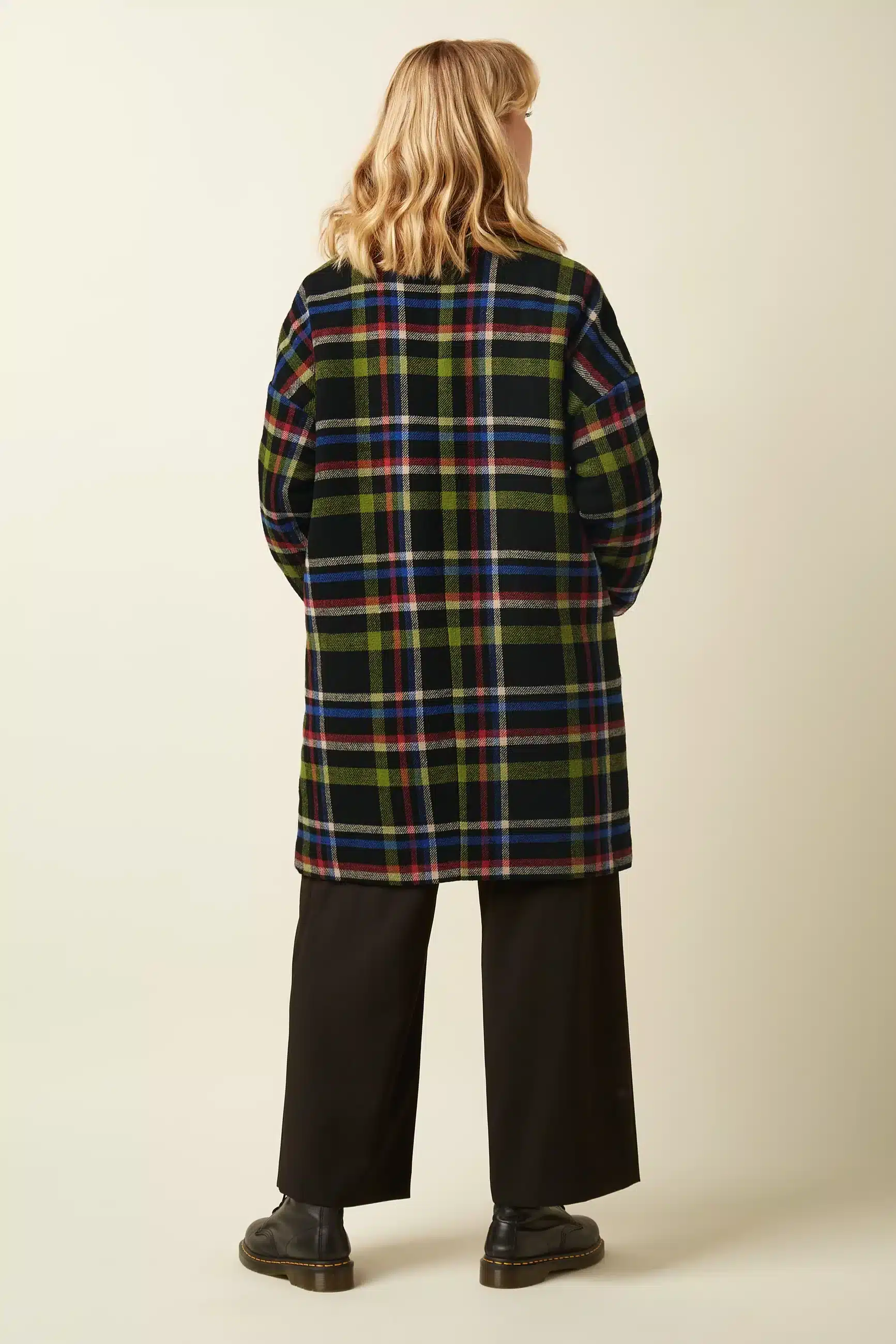 King Louie Nia Coat Karly Check Black