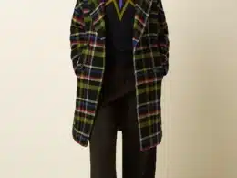 King Louie Nia Coat Karly Check Black