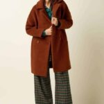 King Louie Nia Coat Nerlino Patina Brown - La Vie en Rose Damesmode