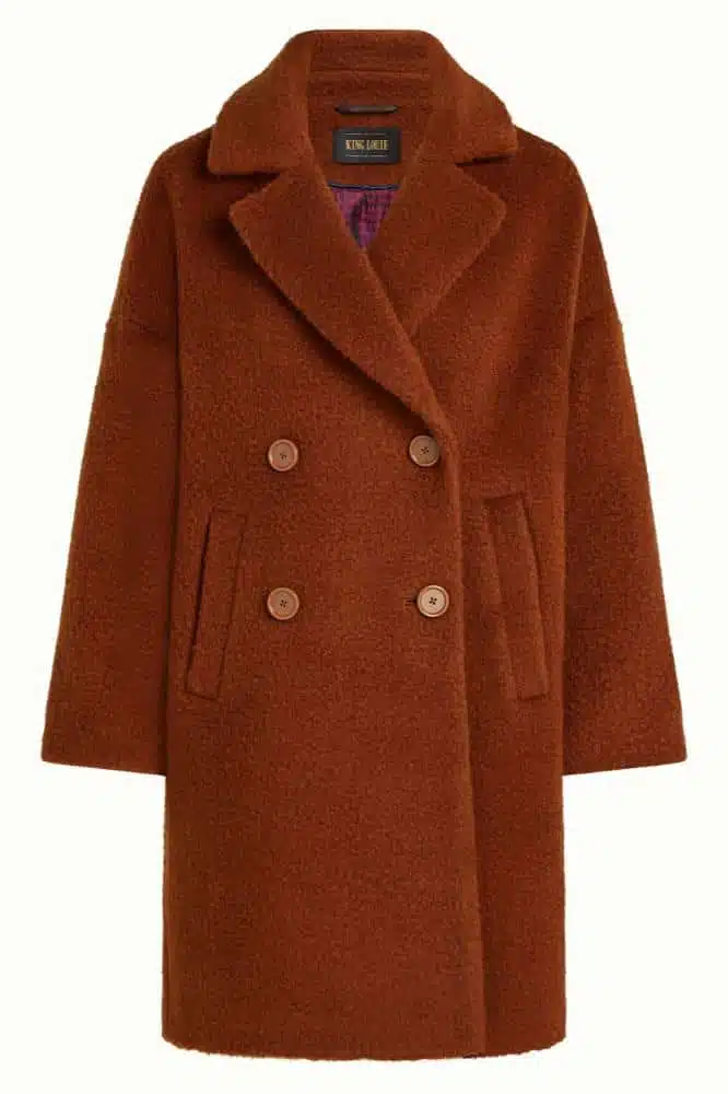 Nia Coat Nerlino Patina Brown - King Louie
