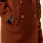 King Louie Nia Coat Nerlino Patina Brown - La Vie en Rose Damesmode