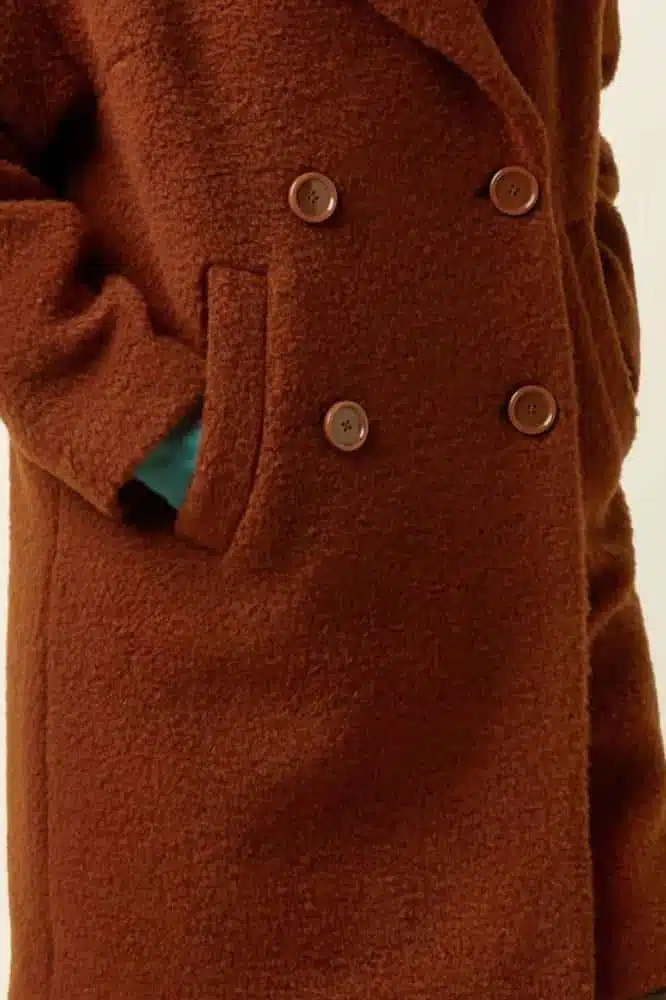 Nia Coat Nerlino Patina Brown - King Louie