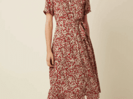 King Louie Olive Dress Paradis Chili Red