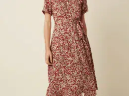 King Louie Olive Dress Paradis Chili Red