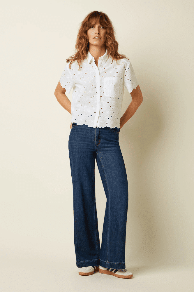 King Louie Paige Pants Playa Denim - La Vie en Rose Damesmode