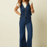 King Louie Paige Pants Playa Denim - La Vie en Rose Damesmode