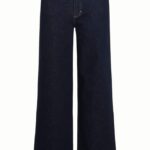 King Louie Paige Pants Walker Denim Indigo Blue GOTS- La Vie en Rose Damesmode