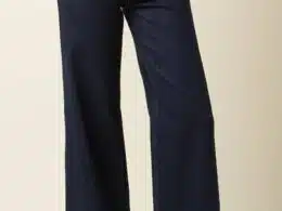 King Louie Paige Pants Walker Denim Indigo Blue GOTS- La Vie en Rose Damesmode