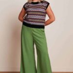 King Louie Peppa Pants Timba Jade Green - La Vie en Rose Damesmode