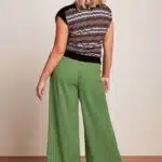King Louie Peppa Pants Timba Jade Green - La Vie en Rose Damesmode