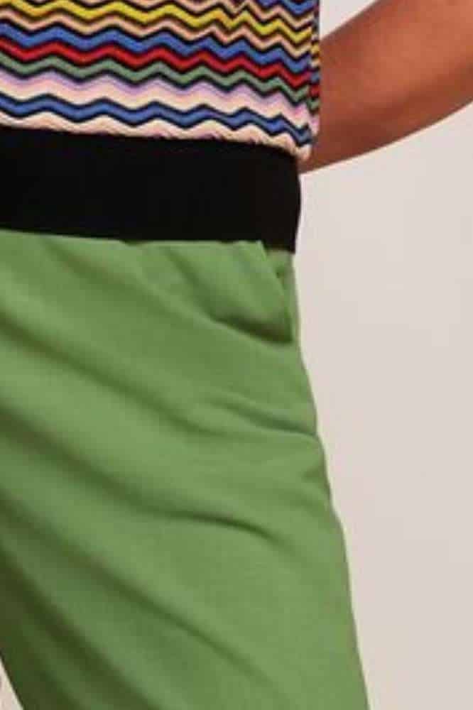 King Louie Peppa Pants Timba Jade Green - La Vie en Rose Damesmode