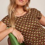 King Louie Rose Dress Toulouse Black - La Vie en Rose Damesmode