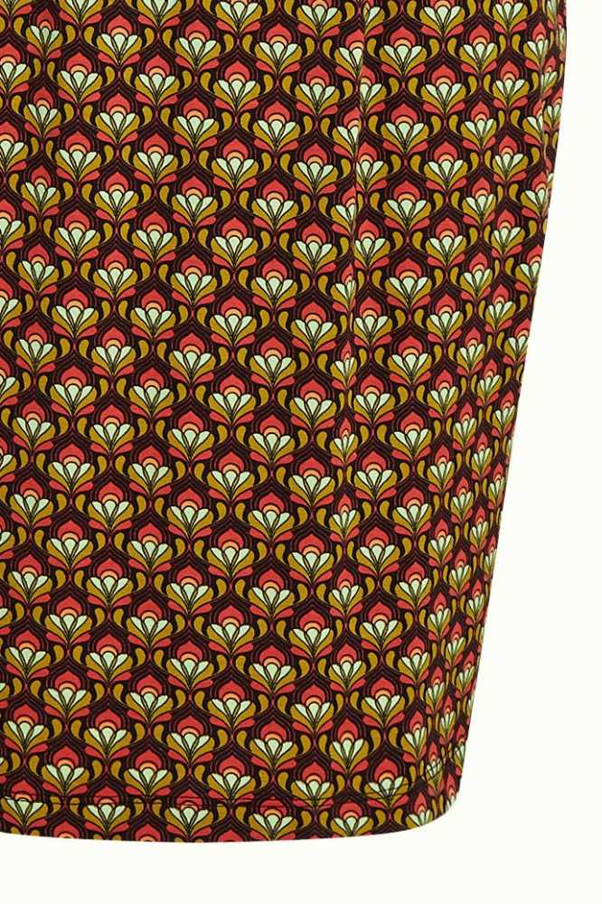 King Louie Rose Dress Toulouse Black - La Vie en Rose Damesmode