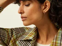 King Louie Scarf Dottie Cream