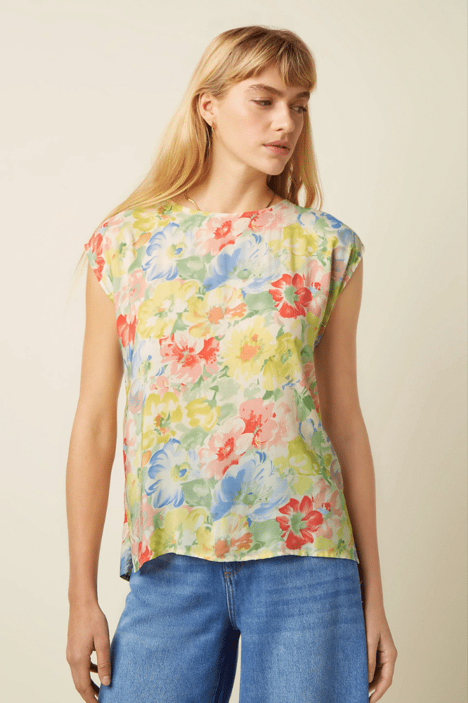 King Louie Selly Top Lunella - La Vie en Rose Damesmode