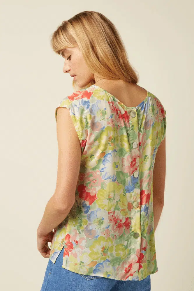 King Louie Selly Top Lunella - La Vie en Rose Damesmode