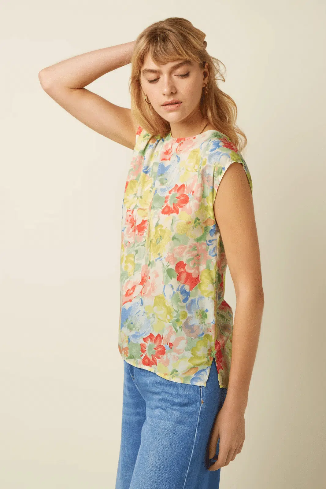 King Louie Selly Top Lunella - La Vie en Rose Damesmode