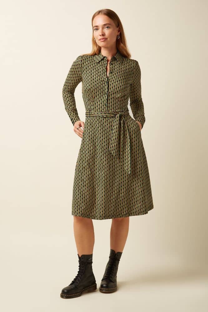 King Louie Sheeva Dress Gauzy Black - La Vie en Rose Damesmode