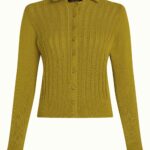 King Louie Sofie Cardi Carmi Curry Yellow