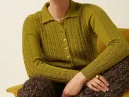 King Louie Sofie Cardi Carmi Curry Yellow