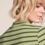 King Louie Turtle Top Seaside Stripe Dark Citron - La Vie en Rose Damesmode