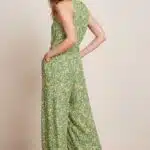 King Louie Virna Jumpsuit Paradis Jasmin Green - La Vie en Rose Damesmode