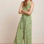 King Louie Virna Jumpsuit Paradis Jasmin Green - La Vie en Rose Damesmode