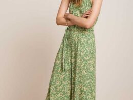 King Louie Virna Jumpsuit Paradis Jasmin Green - La Vie en Rose Damesmode