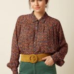 King Louie Wide Belt Golden Brown - La Vie en Rose Damesmode