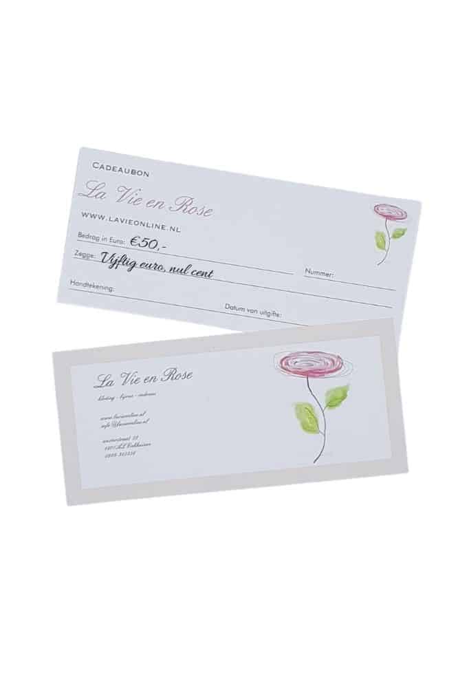 La Vie Cadeaubon €50,-