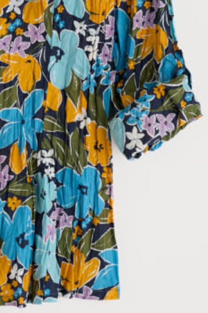 Larissa Shirt Citrus Floral Poseidon