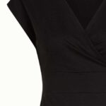Lot Midi Dress Viscose Classic Black