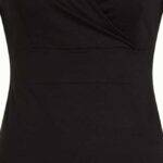 Lot Midi Dress Viscose Classic Black