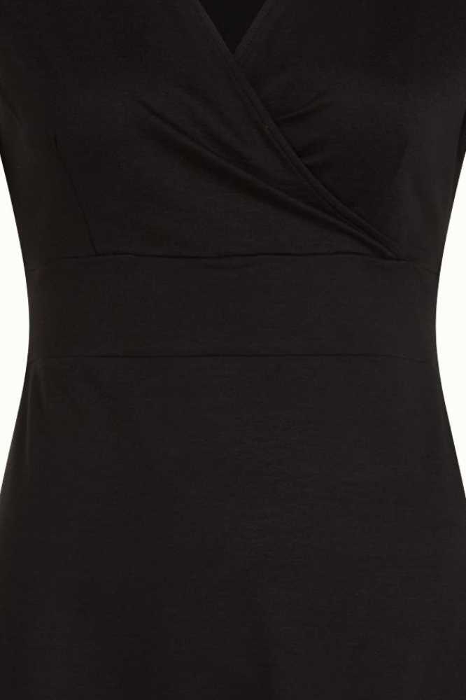 Lot Midi Dress Viscose Classic Black