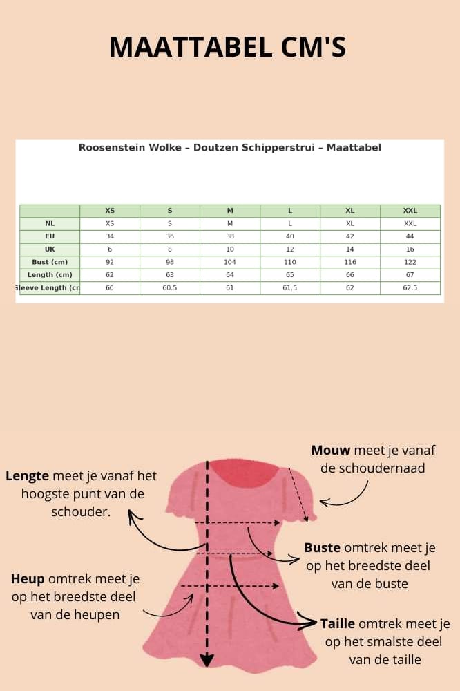 Doutzen Schipperstrui Beehge – Roosenstein Wolke in 100% Sport Loden wol. Half-zip, heritage details en tijdloze kwaliteit. Bij lavieonline.nl.